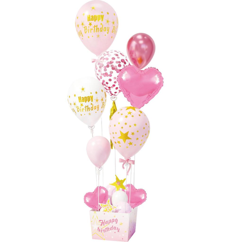Birthday Balloon Set: Floating Columns & Table Decorations for Boys & Girls