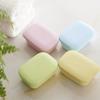 Double-Layer Leak-Proof Soap Dish with Lid - Portable Travel Soap Box for Bathroom