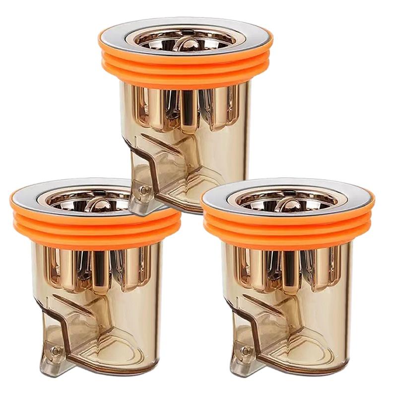 

Гравитационный индукционный слив для пола, дезодорант для унитаза, против запаха, без запаха, ванная комната, туалет, канализация, слив для душа для кухни 3pcs