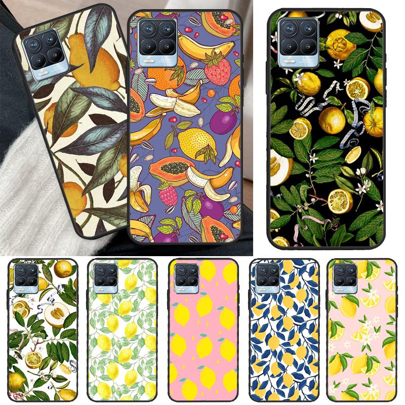 

Чехол с тропическим летним фруктом и лимоном для Realme GT Neo 2 3 Master 9i 8i 8 9 Pro Plus для OnePlus 10 Pro 9 9R Nord2