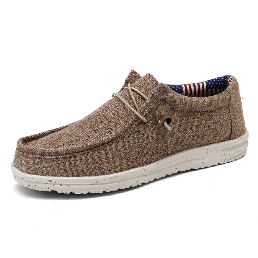 Men  New Leisure Sneakers Spring Summer Breathable Lightweight Outdoor Canvas Shoes Large Size Men's Shoes Walking Loafers