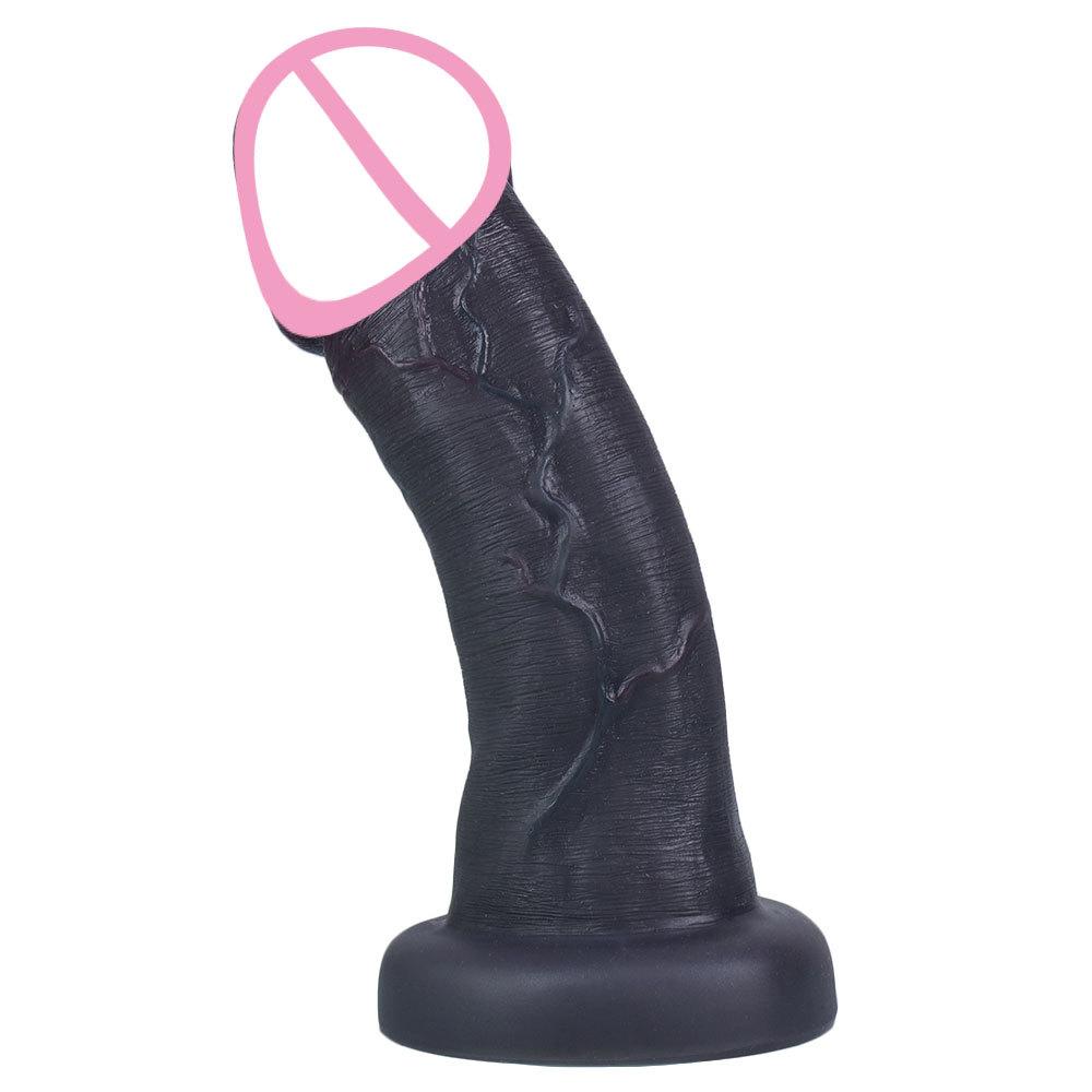 Liquid Silicone Realistic Dildo - Soft Flexible Fake Penis for Women, Adult Sex Toys for Couples, G-Spot Stimulation