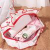 Large Capacity Cherry Cosmetic Bag with Zipper Toiletry Organizer Creative Wash Storage Bag  Travel