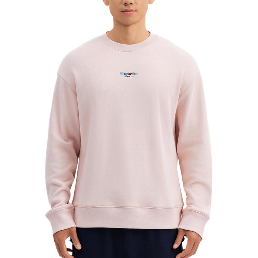 

DECATHLON ФЛИСОВЫЙ СВИТЕР С КРУГЛЫМ ВЫРЕЗОМ 500 DOMYOS Узор с логотипом Для активного отдыха и спорта Пуловер с круглым вырезом и длинными рукавами Мужской Розовый XL розовый