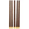5Pair Smooth Food Chopsticks Polished Edge Tableware Chopsticks Hotpot Chopsticks  Home Dining