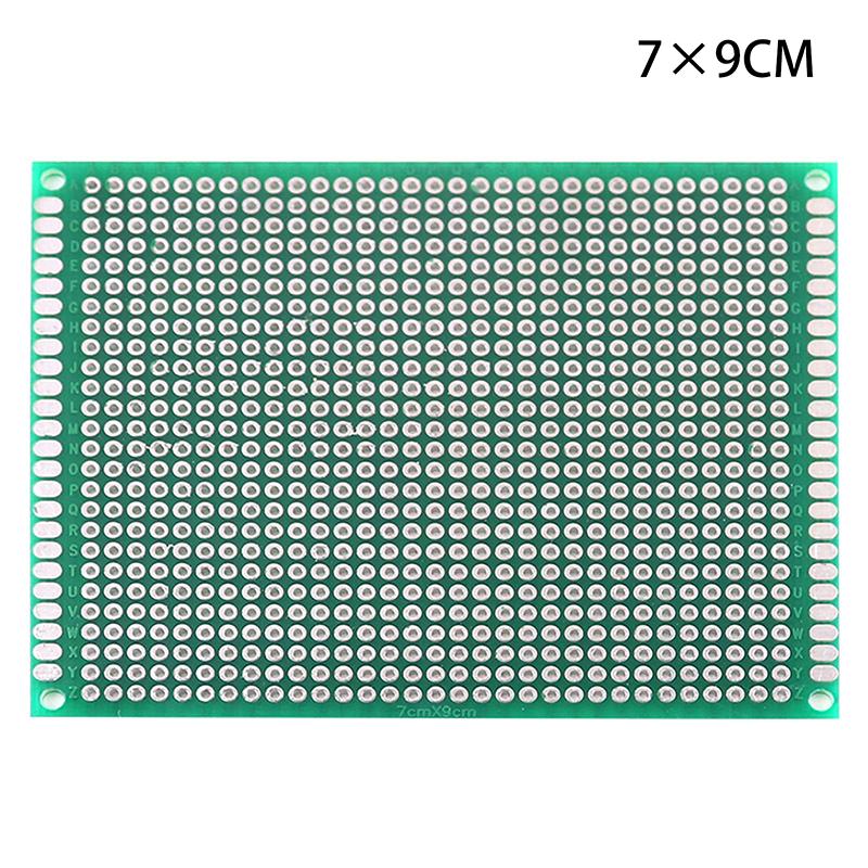 1/10 kusů Oboustranná univerzální děrovaná studentská svařovací experimentální deska PCB deska prototypu obvodu