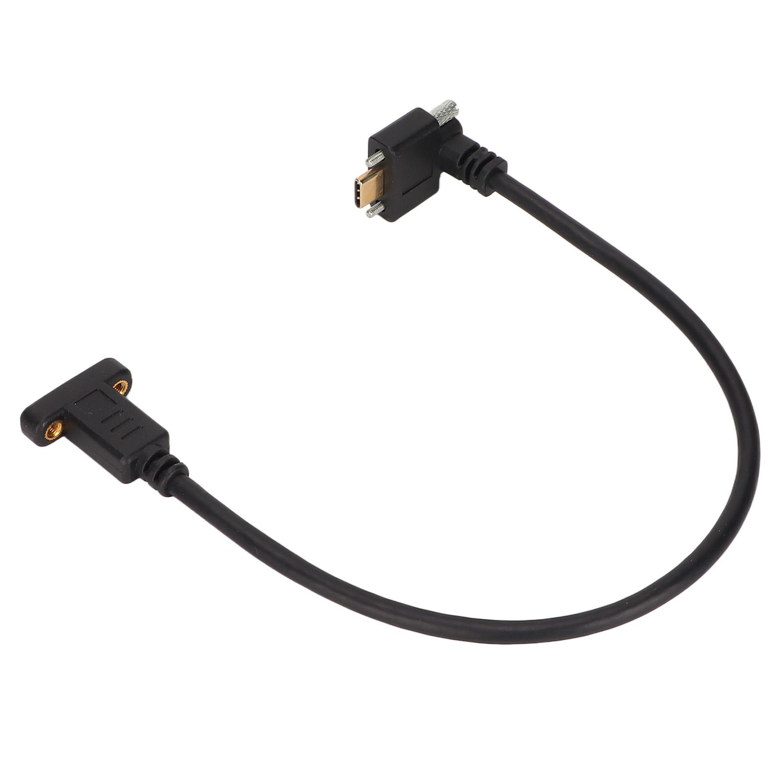 

Type C Male to Female Cable 16 Cores 4K 60hz Data Extension Cable for Phones Laptops Mobile Hard Drives 0.3m 1.0ft