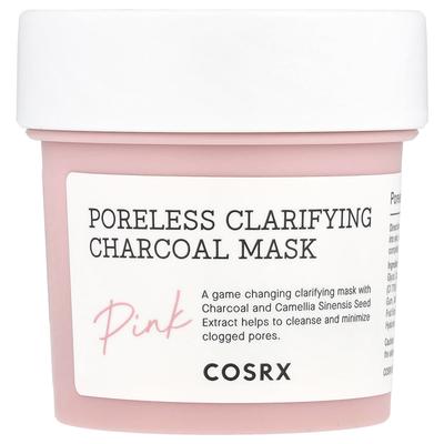 Porenverfeinernde klärende Holzkohle-Schönheitsmaske, Rosa, 110G(3.88Oz)