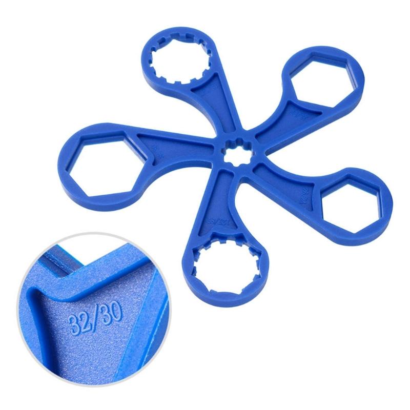 Bicycles Fork Caps Wrench Nylon/Alloy Bicycles Suspension Caps Removal and Installation Forks Spanner Tool for Repairing
