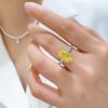 Longlongjin 2024 S925 Silver Oval Radiant Diamond Ring for Women