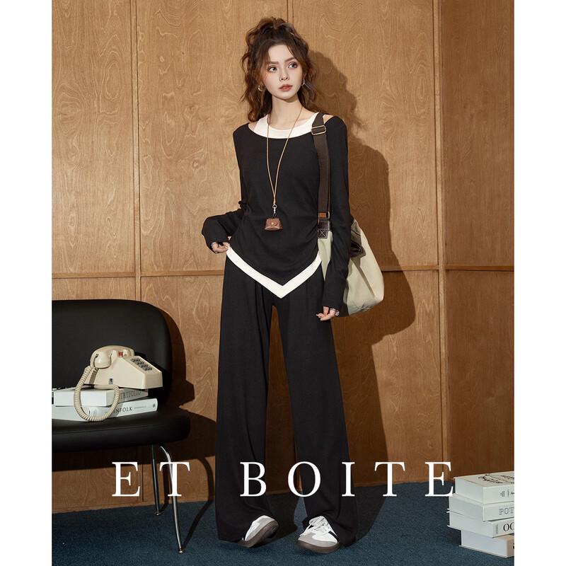 Women s Fashion Two-Piece Top & Pants Set S
