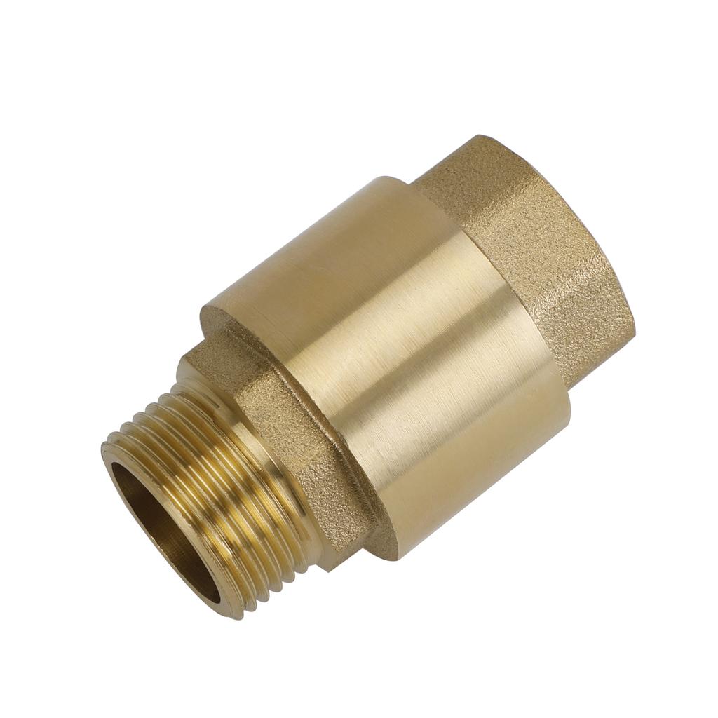 Brass Check Valve G3/4" M To F Thread Non-Return Backflow Prevention