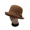 Breathable Knitted Sun Hat New Fashionable Style with Raised Brim Stylish Mom Hat for Summer Sun Protection