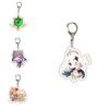 Vibrant Cartoon Keychain With Alloy Silicone Chain For Kids And Fans
