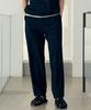 MINDBRIDGE [Air Cool] One-Puck Relaxed Fit Seersucker Airhole Full Elastic Waist Pants