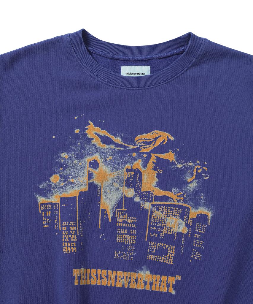 THISISNEVERTHAT Nightmare Crewneck Purple