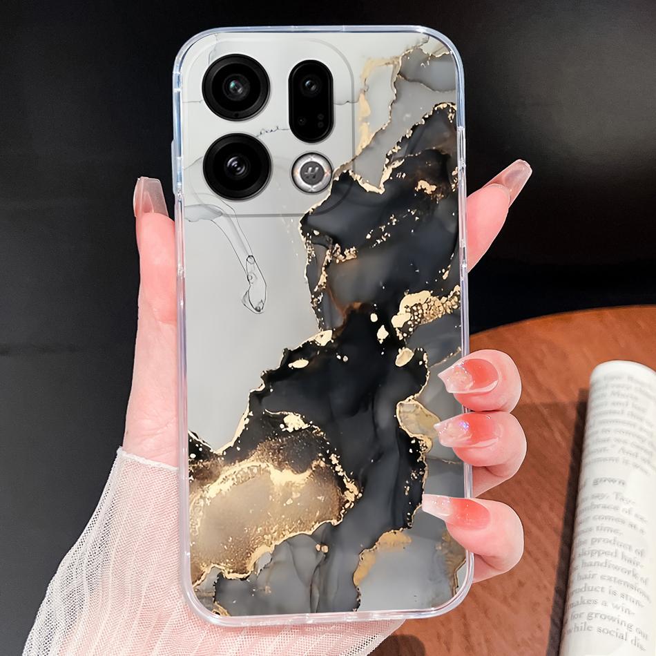 For Oppo Find X9 Pro Phone Case Unique Style Soft TPU Transparent Silicone Lightweight Cover For Oppo Find X 9 Protective Shell