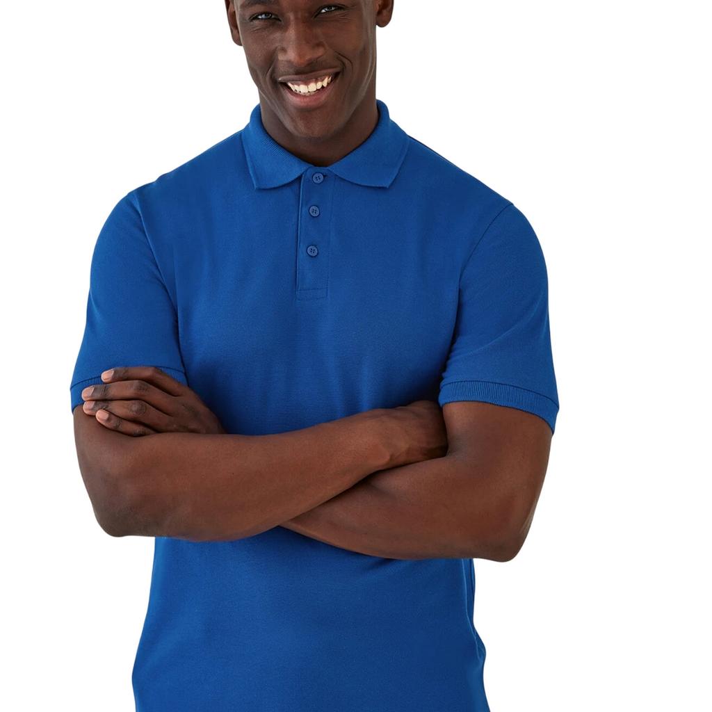 B&C Mens Safran Pique Polo Shirt