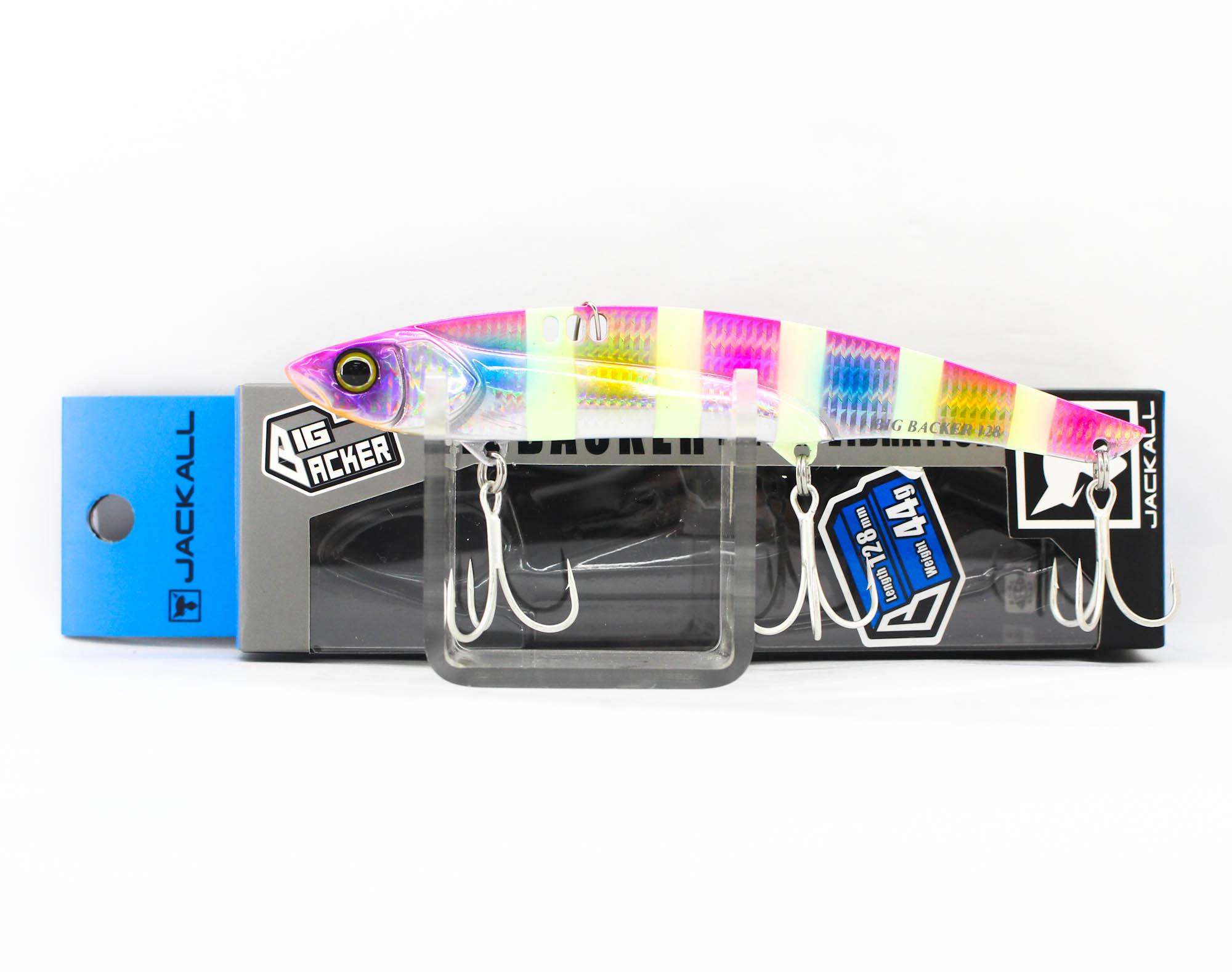 Leurre Jackall Big Backer 128 Metal Vibe 44g - Couleur Inakko HL - Pêche En Mer - NEUF