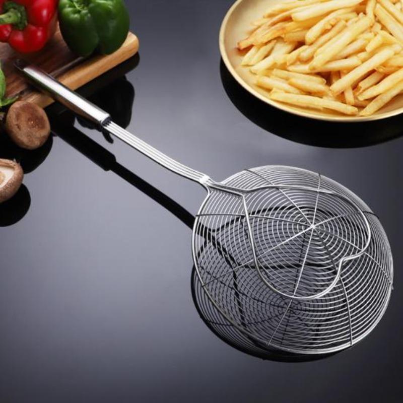 Pentole durevoli riutilizzabili con cucchiaio a fessura