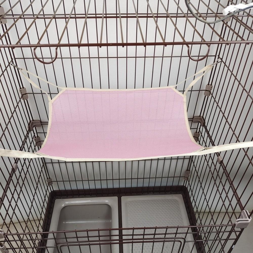 Breathable Mesh Cat Hanging Hammock Wear Resistant Hanging Sleeping Bed  for Cats and Dogs