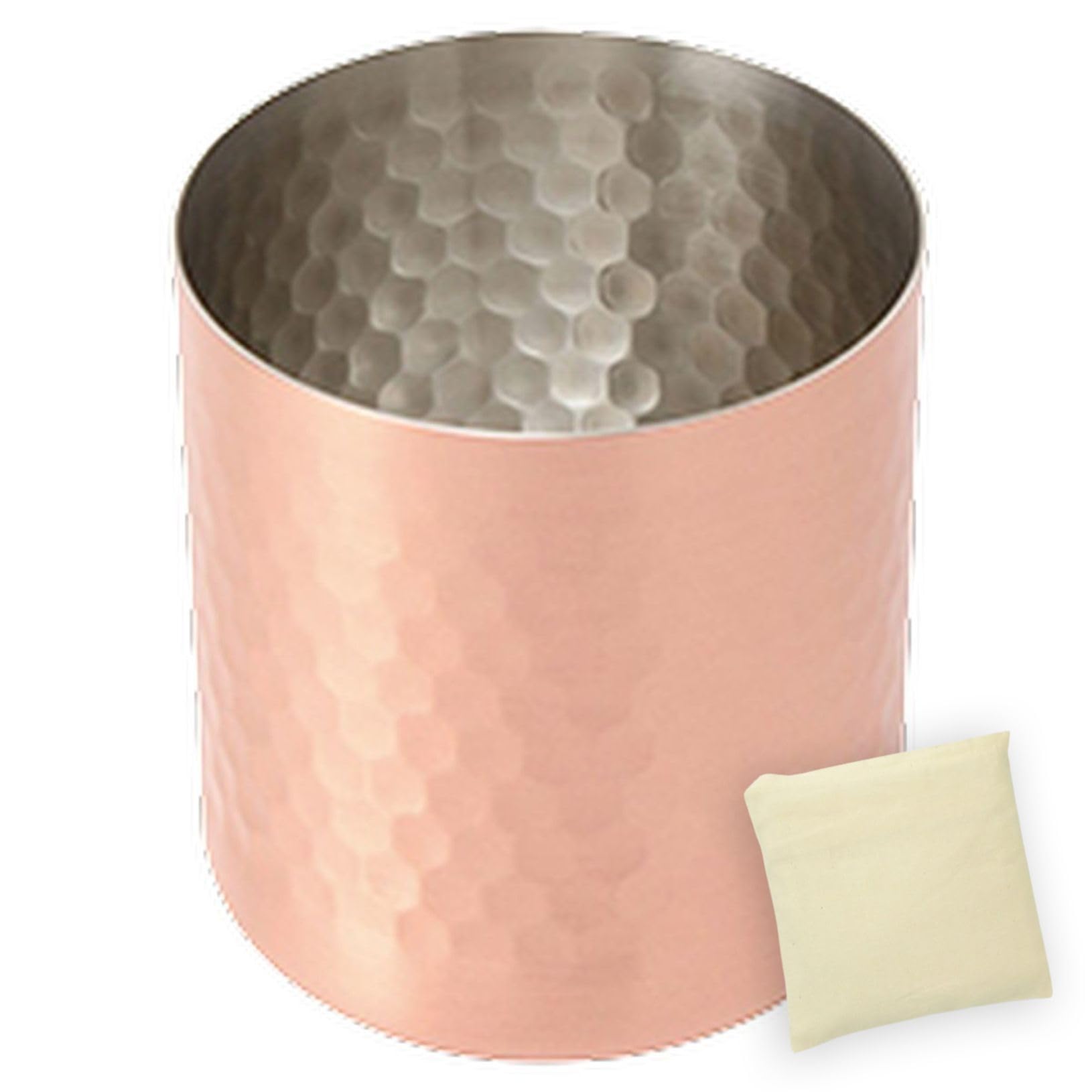 

Pure Copper Made in Japan J-kitchens-SimpleBag Tumbler, 300cc,