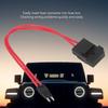5PCS 20A Rating Car Holder Connector 16AWG Wire ACK S 10.9mm Mini Holder Heavy Duty Wire Extension Vehicle Electrical System