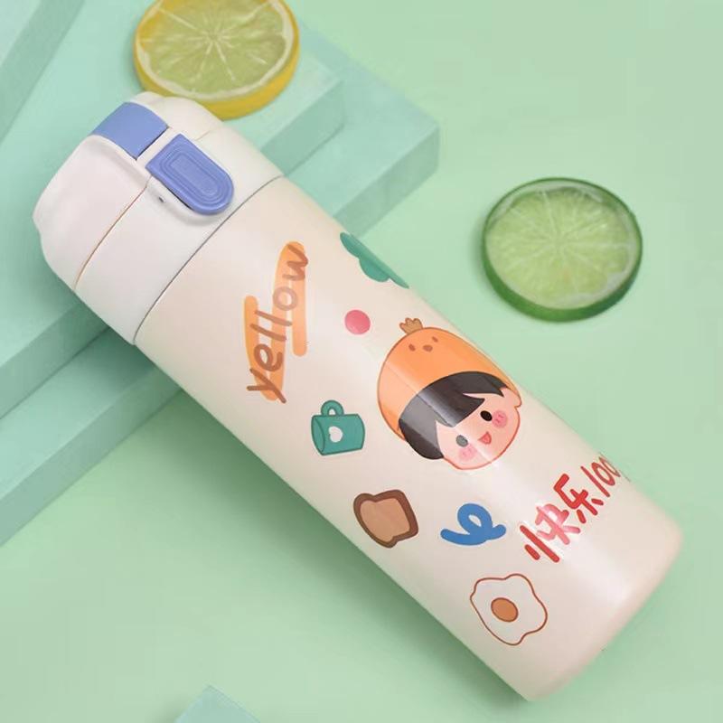 New Cartoon Children Bounce 304 Mug Outdoor Portable Portable Sports Cup Small Fresh Gift