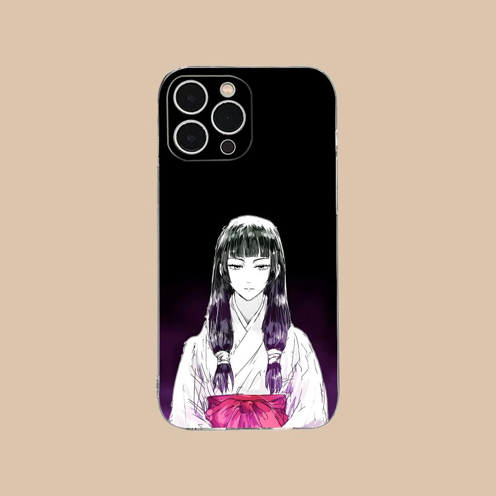 JJK Utahime Iori Clear TPU Mobile Case for iPhone 17 16 15 14 13 12 11 X XR XS Air Pro Max Plus Mini Colorful Cover