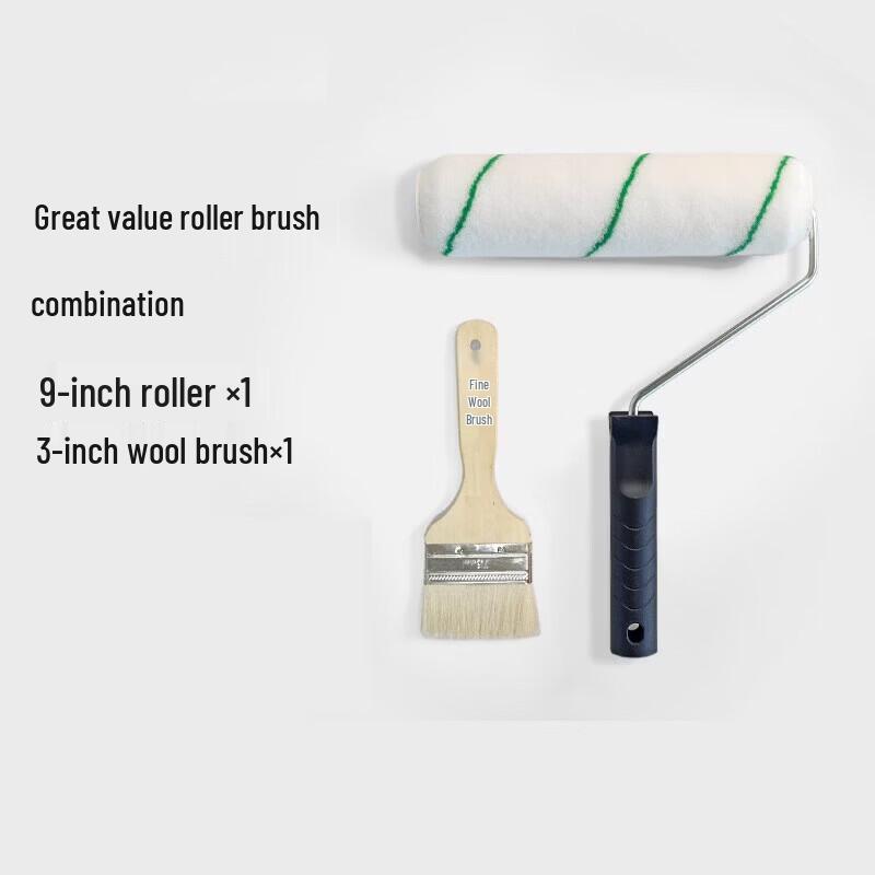 Premium Paint Roller & Brush Set