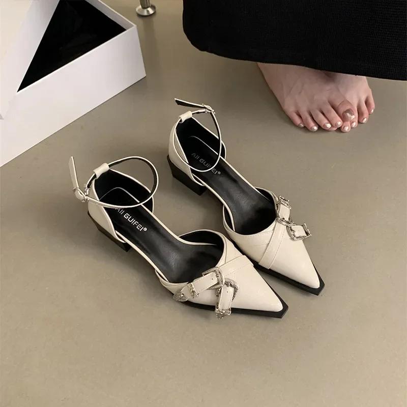 Women Flats Fashion Pointy Casual Shoes Female Spring New Slip On Flat Shoes Ladies Fashion Slip-on Loafers Elegant Single Shoes