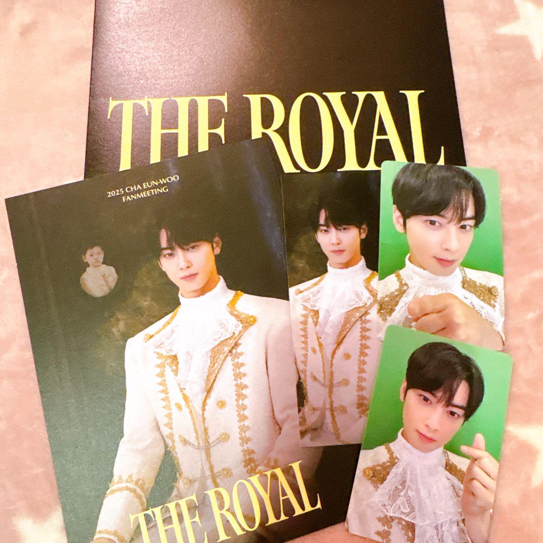 

[USED] Cha Eunwoo Korea Seoul Fan Meeting THE ROYAL Trading Card Checkout Admission Bonus