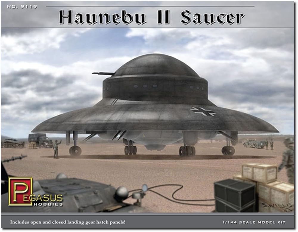 

PLATZ PH9119 WWII German Secret Weapon Haunebu II Flying Saucer 1/144