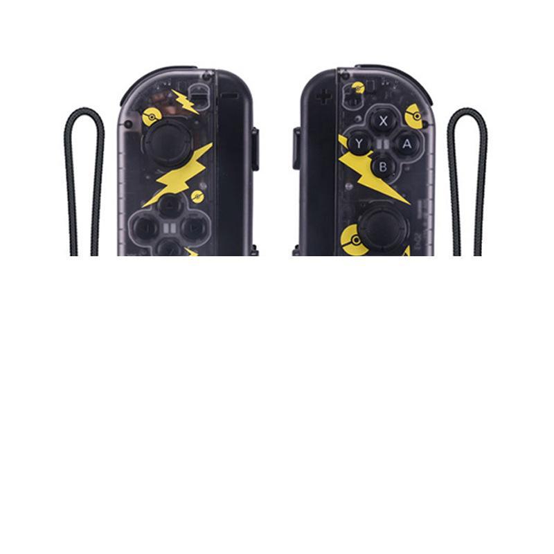 NS Switch JoyCon Bluetooth Controller with Left/Right Handles, Remote Wake-Up, and Hand Strap