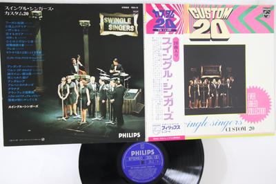 LP Record SWINGLE SINGERS  Custom 20 FDX13 PHILIPS Japan Obi Jazz Used