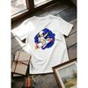 European Sizes Boys' and Teen Boys' T-Shirt, Fashionable "Astronaut" Print Tee, Suitable for Indoor and Outdoor Casual Play and Sports