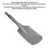Chrome Steel Clay Spade Scoop Chisel Bit For Electric Breaker with Black Plastic Box