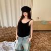 American Spice Girl Design Sense Halter Vest Women's Spring Sweet and Spicy Loose Sleeveless Suspender Vest Top