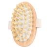 Perie de Masaj Lemn Natural Maseur Perie de Corp Exfoliant Masaj Baie Spa Păr Scalp
