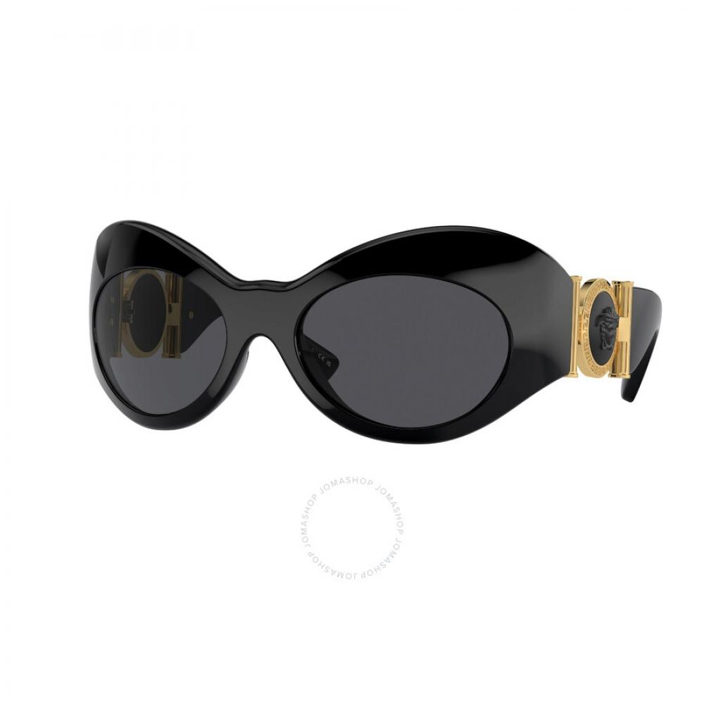 

Versace Dark Grey Irregular Ladies Sunglasses VE4462 GB1 87 58