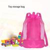 1pc Beach Toy Storage Backpack Drawstring Bag