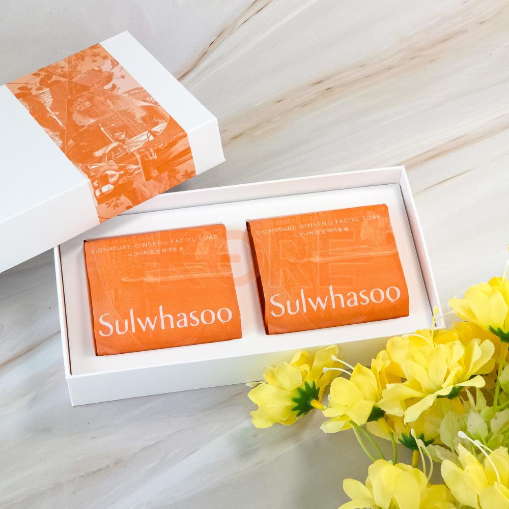 Sulwhasoo Pleťové mýdlo s ženšenem Signature 120g*2