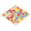 Colorful Blocks Brain Teasers Toy Improve Coordination Wood Blocks Jigsaw Puzzle Toy for Kids