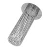 Filtr odpływowy ze stali nierdzewnej do umywalki, filtr ochronny do odpływu podłogowego, akcesoria kuchenne i łazienkowe, średnica wewnętrzna 3,3 cm, wysokość