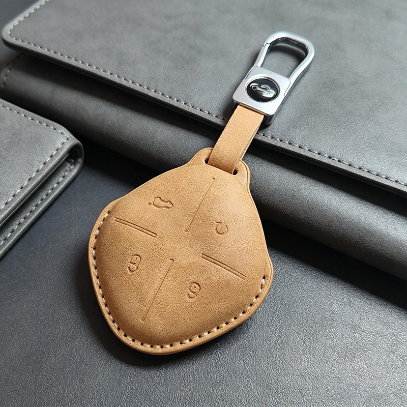 Car Key Case Cover Fob For Chery Jetour Dashing I-Dm X-1 -6 Keychain Durable Protector Leather Holder Accessories
