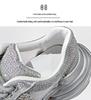 2024 Spring/Summer Mesh Diamond Women's Casual Shoes - Stylish, Breathable, All-Match Sports Sneakers