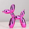 Electroplated Resin Dog Crafts Nordic Balloon Dog Ornament Puppy Sculpture Home Decor Living Room Desktop Modern Animal Statue
