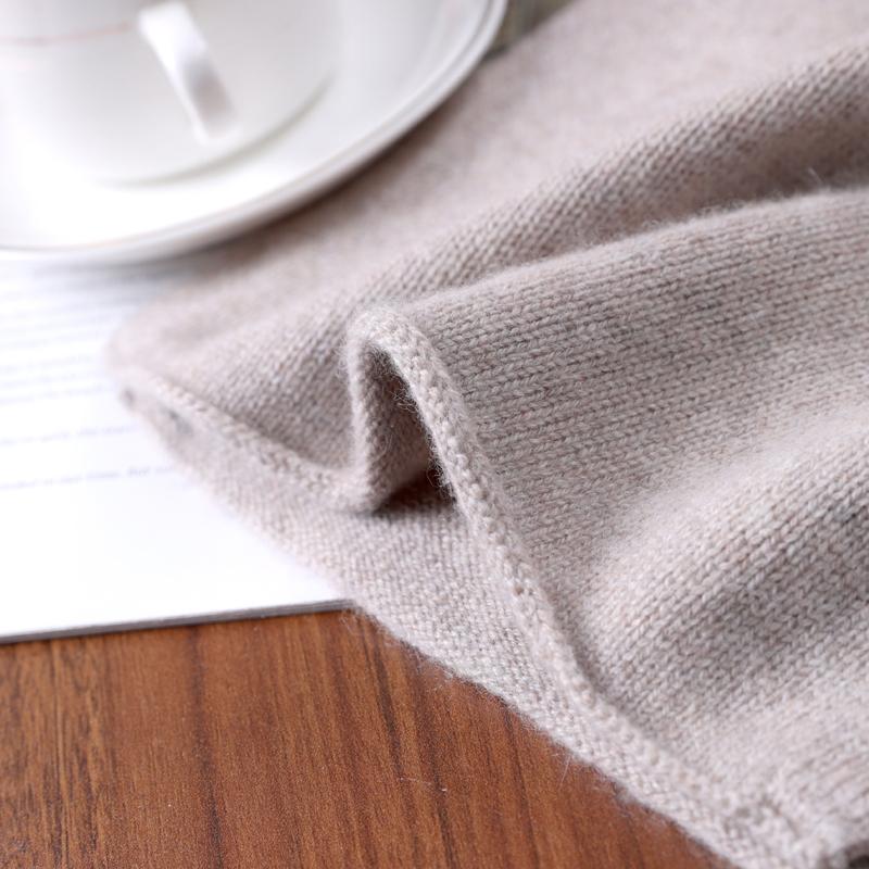 2025 Winter New Fashion Solid Color Cahsmere Scarf Women Outdoor Keep Warm Soft Men Solid Color Wool Knitted Long Scarves 160*26