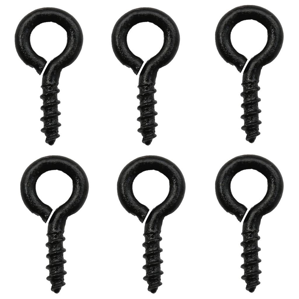 50/100Pcs Iron Spray Painted Small Eye Screw Hooks Clasps Eye Pin For Pendant Eyelet Hooks Fit Drilled Beads DIY Jewelry Making