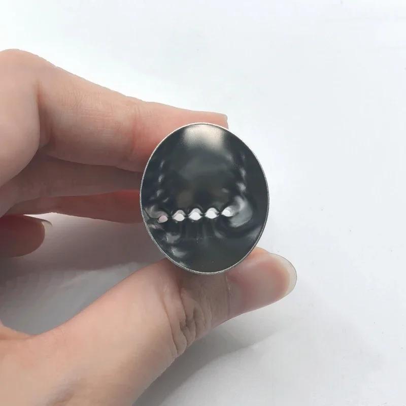 Stainless Steel Cake Nozzle Modern Simplicity Household Five-hole Line Drawing Mouth Kitchen Baking Tool Cream Cake Noodle Mouth
